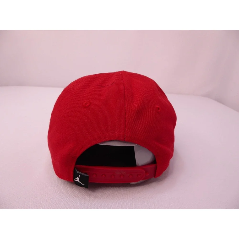 Jordan Jumpman Red Black Grey Kid's Snapback Baseball Hat Cap